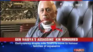Vaidya's assassins' kin honoured