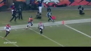 What a side step cut from Denver's CJ Anderson