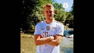 Matthijs de Ligt in Bayern colors for the first time 🥨📸 FC Bayern Munich)