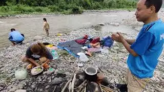 River fish curry preparation: 28 June 2025