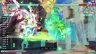 [Million Arthur: Arcana Blood] Thief Rejump Combo (Element Counter Demonstration)