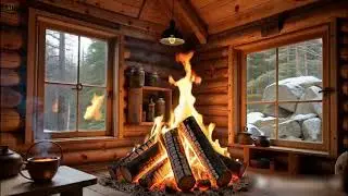 🔥Quiet Fireplace Moments | Warm Light and Calm Sounds #silentember  #relaxingfire  #asmrfireplace