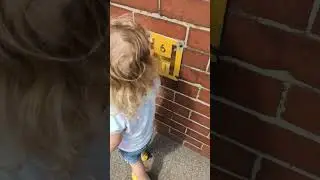 Montessori letters in the street 😊 #montessori #abc #montessorilearning #montessorilife #trending