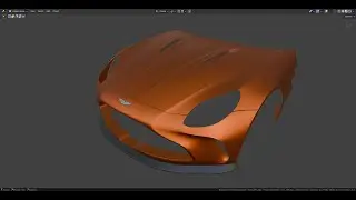 Modeling  Aston Martin Vantage 2025 : 11 front fender