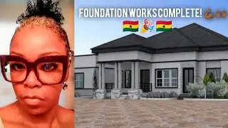 Foundation complete ✅🇬🇭