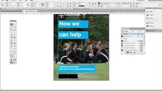 Adobe InDesign Poster