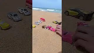 Car Pushing | car | bike | van | bus | truck #vehicle #beach #bikewala #bike #car #toyswala