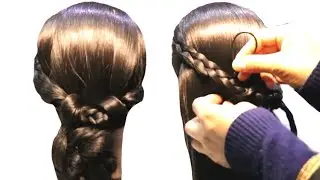 Easy Bun Hairstyle For Long And Short Hairs | Eid Special Hairstyle | Antique Hairstyle