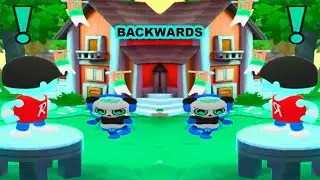 Tag With Ryan Red Track Star Ryan Mirror Colorfull Backwards Gameplay!!
