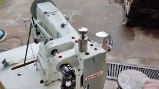 Máquina de Braço Pfaff 335H3 transporte triplo para couro, vinil, sola, diversos tipos de materiais