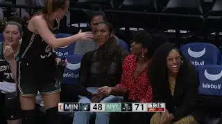 HILARIOUS: DiDi Richards TECHNICAL Foul From THE BENCH, & Waves To Crowd! Sabrina Ionescu APPROVES!