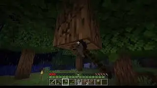 Minecraft Rain, Music, and Ambience- No Commentary
