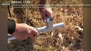 12sqm Summer Refugee Tent Assembly Video