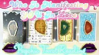 Who Is Manifesting YOU Right NOW Pick A Card #tarotreading #romancereader #oraclecards  🪄💫