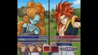 [TAS] Dragon Ball Budokai Tenkaichi 3 - Zangya vs All Heroes Fusion
