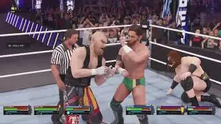 In This Very Ring on YouTube! Triple Threat Tornado Tag match