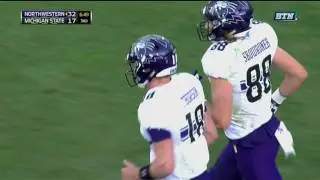 Clayton Thorson's Easy Touchdown vs. Michigan State