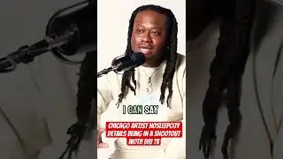 Chicago Artist NoSleepCity Details Being In A Shootout With DJU TV! #chicago #ytshorts #shorts