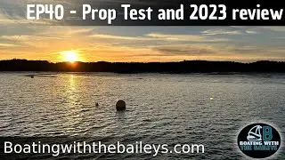 Test Run with Our New Volvo Penta Folding Prop! | Sailing Adventures Recap