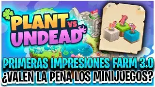 C&Oacute;MO JUGAR al FARM 3.0 de PLANT VS UNDEAD - GU&Iacute;A de PESCA/MINER&Iacute;A/GATHERING - Primeras impresiones