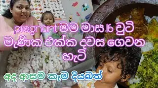 අම්මි බබායි එක්ක ගෙවුන තවත් දවසක්/#dailyvlog #momwithbaby #pregnancy #srilanka #sinhala #16monthsold