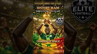 That finish wasn&rsquo;t luck. it was pure composure. 🔥#Senegal #IceColdFinish #AfricanFootball