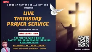 15-01-2026 PROPHETIC & BLESSING THURSDAY SERVICE || PASTOR SAM ABRAHAM