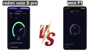 Redmi note 8 pro vs Poco f1 | speed test