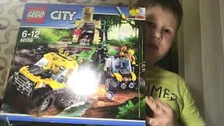 Обзор на набор Лего city джунгли 60159 миссия 