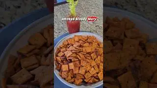 Smoked Bloody Mary Cheez-Its! Easy Super Bowl Snack Idea