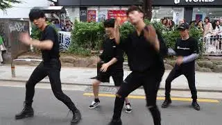 JHKTV]홍대댄스 위더스 디오비 hong dae k-pop dance with us & dob MIC Drop - BTS