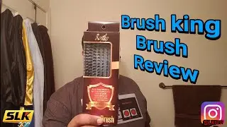 Wavy Wednesday: DOPE BRUSH KING BRUSH REVIEW!