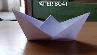 How To Make A Paper Boat | Origami Boat | Origami Step by Step Tutorial 