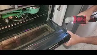 Whirlpool GoldSeries Oven Glass Door Cleaning
