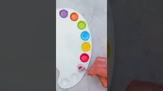 EASY! Let&rsquo;s Learn How To Mix Paint Colors Like PRO #Shorts #Art👨&zwj;🎨🌈