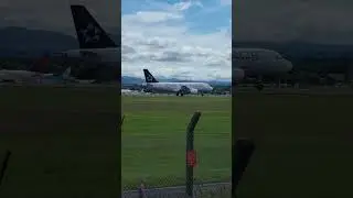 Brussels airlines star alliance livery departing!! #aviation #airplane #airbus #edinburgh #airport