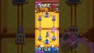 Early opponent surrender with my new fast cycle log bait - Clash Royale