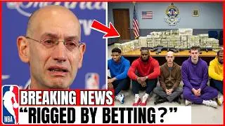 NBA SUSPENDED Following Investigation After Adam Silver Caught Paying Players In Massive Gambling Sc