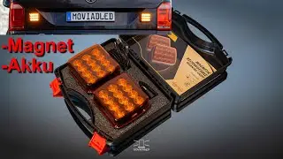 Magnet Akku Heckwarner Kennleuchten