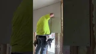 How We Cut DryWall For Windows!