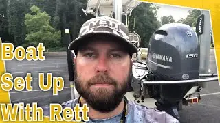 Boat set up with Rett Harmon