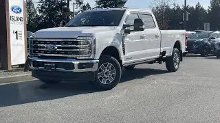 2025 F-350 LARIAT  + Max Recline Seats, Moonroof, Power running Board Review | Island Ford