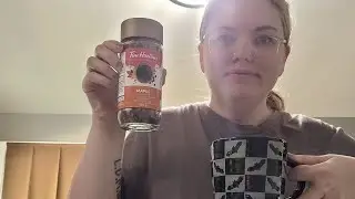 Tim hortons maple instant coffee ☕️ review!