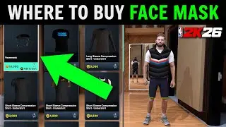 NBA 2k26 Where to Buy Face Mask for REC - PRO AM - Proving Grounds
