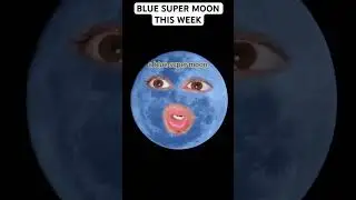 Blue Super Moon This Week
