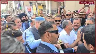 CM Omar Abdullah Holds Roadshow In Jammu to Mark Resumption of ‘Darbar Move’ After Four Years