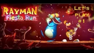 Let's play Rayman Fiesta Run #1 начинаем :)