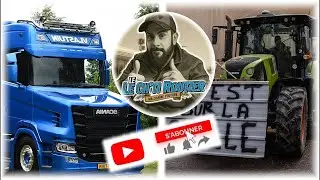 🔴 LIVE  FR :  Force Aux Agriculteurs, soutien d'un routier 🚛🚜