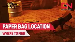 Stray Paper Bag Location - Cat Curiosity Trophy