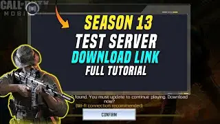 COD Mobile Season 13 Test Server Officially Launched |Download Link+Full Tutorial Here|